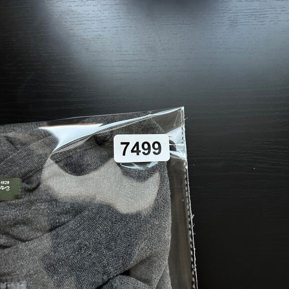 Eddie Bauer Cardiga XXL Button 100% Cotton Outdoors Ruffle Gray Knit Casual NWT - Picture 9 of 9